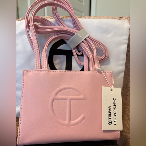 Telfar Handbags - Telfar Blush Pink Mini Bag “Bubblegum”